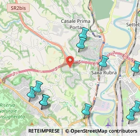 Mappa Via Longarone, 00189 Roma RM, Italia (2.95545)