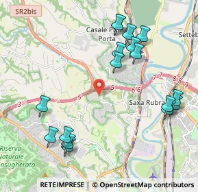 Mappa Via Longarone, 00189 Roma RM, Italia (2.50824)