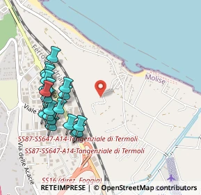 Mappa Via Rio del Piviere, 86039 Termoli CB, Italia (0.565)