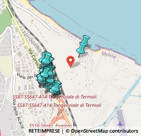 Mappa Via Rio del Piviere, 86039 Termoli CB, Italia (0.43214)