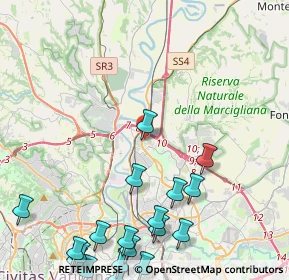 Mappa Via Monteciccardo, 00138 Roma RM, Italia (6.642)