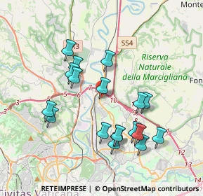 Mappa Via Monteciccardo, 00138 Roma RM, Italia (3.83333)