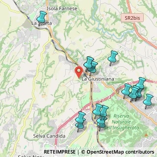 Mappa Via del Casale della Castelluccia, 00123 Roma RM, Italia (2.72176)