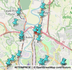 Mappa Largo Monte S. Giusto, 00138 Roma RM, Italia (2.8995)