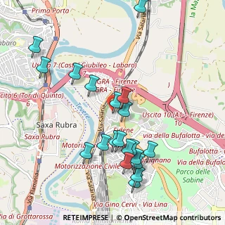 Mappa Largo Monte S. Giusto, 00138 Roma RM, Italia (1.0885)