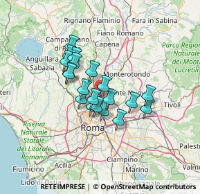 Mappa Largo Monte S. Giusto, 00138 Roma RM, Italia (10.199)