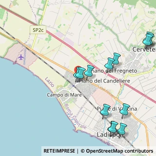 Mappa Via Gabriele Marini, 00052 Cerveteri RM, Italia (2.78385)