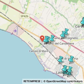 Mappa Via Luni, 00052 Cerveteri RM, Italia (3.278)