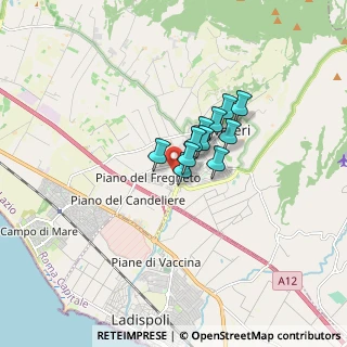 Mappa Via D. Romero, 00052 Cerveteri RM, Italia (0.97)