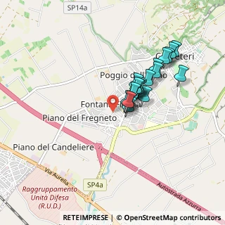 Mappa Via D. Romero, 00052 Cerveteri RM, Italia (0.7395)