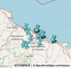 Mappa Via Adige, 86039 Termoli CB, Italia (9.79235)