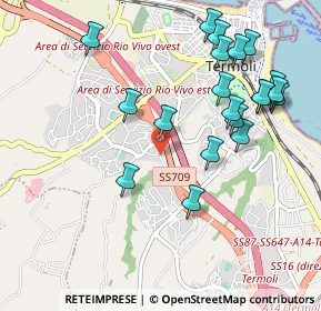 Mappa Via Adige, 86039 Termoli CB, Italia (1.1425)