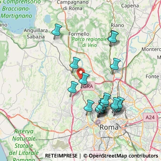 Mappa Via Rocco Santoliquido, 00123 Roma RM, Italia (8.521)