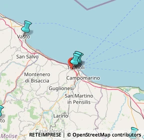 Mappa Via Po, 86039 Termoli CB, Italia (35.265)