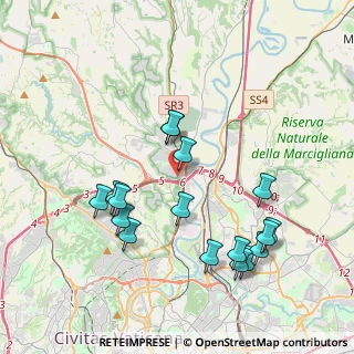 Mappa Via Cerveno, 00188 Roma RM, Italia (4.33353)