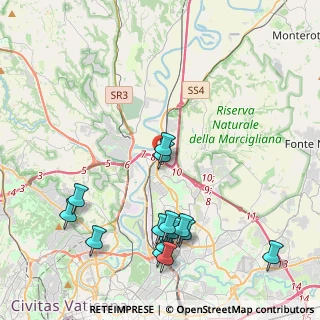 Mappa Via di Settebagni & Via Salaria, 00138 Roma RM, Italia (5.14286)