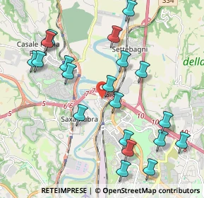 Mappa Salita di Castel Giubileo, 00138 Roma RM, Italia (2.3815)