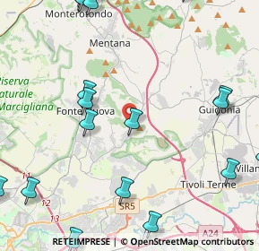 Mappa 00013 Santa Lucia RM, Italia (6.728)