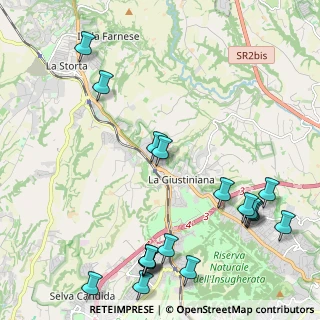 Mappa Via Benedetto Zevi, 00123 Roma RM, Italia (3.00947)