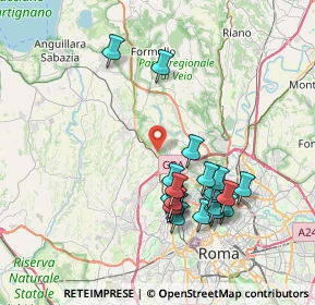Mappa Via Benedetto Zevi, 00123 Roma RM, Italia (7.8685)