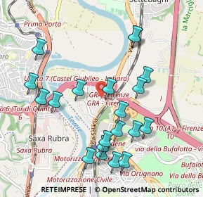 Mappa Via Cossignano, 00138 Roma RM, Italia (1.0955)