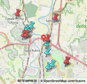 Mappa Via Cossignano, 00138 Roma RM, Italia (2.03)