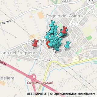 Mappa Via Fratelli Soprani, 00052 Cerveteri RM, Italia (0.2545)
