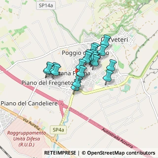 Mappa Via Francesco Barboni, 00052 Cerveteri RM, Italia (0.6035)