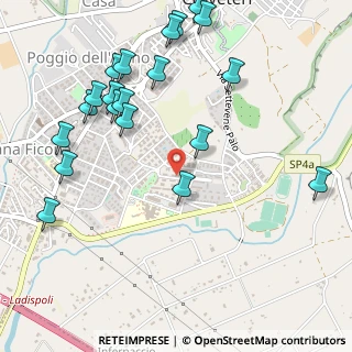 Mappa Via Attilio Iocchi, 00052 Cerveteri RM, Italia (0.665)
