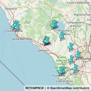 Mappa Via Attilio Iocchi, 00052 Cerveteri RM, Italia (18.83533)