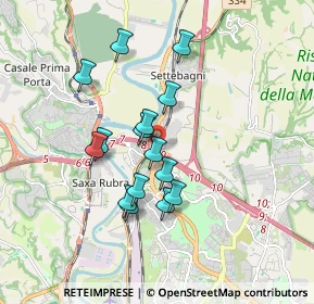 Mappa Circonvallazione Settentrionale, 00138 Roma RM, Italia (1.566)