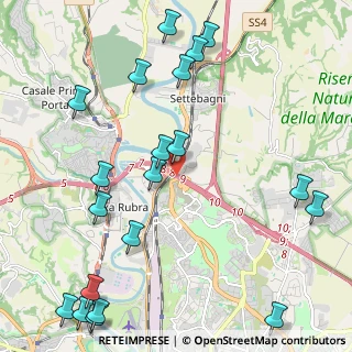 Mappa Circonvallazione Settentrionale, 00138 Roma RM, Italia (3.021)