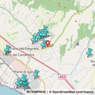 Mappa Via Aldo Quarino, 00052 Cerveteri RM, Italia (2.85438)