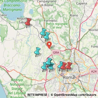 Mappa Via Maria Domenica Brun Barbantini, 00123 Roma RM, Italia (7.83273)