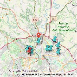 Mappa Viale Silvio Gigli, 00188 Roma RM, Italia (4.23364)