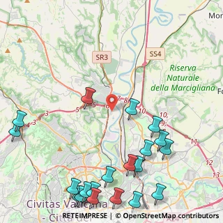 Mappa Viale Silvio Gigli, 00188 Roma RM, Italia (6.5445)