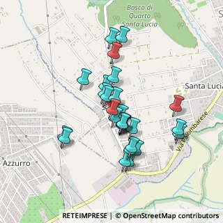 Mappa Via di Santa Lucia, 00013 Fonte Nuova RM, Italia (0.38214)
