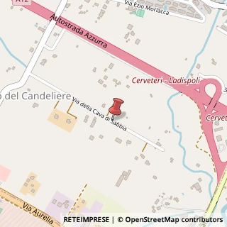 Mappa Via della Cava di Sabbia, 00052 Cerveteri RM, Italia, 00052 Cerveteri, Roma (Lazio)