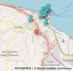 Mappa Via dei Ciclamini, 86042 Campomarino CB, Italia (2.22833)