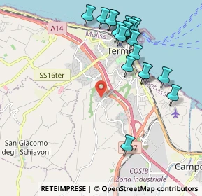 Mappa Via dei Ciclamini, 86042 Campomarino CB, Italia (2.3615)