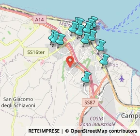Mappa Via dei Ciclamini, 86042 Campomarino CB, Italia (1.81467)