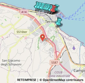 Mappa Via dei Ciclamini, 86042 Campomarino CB, Italia (2.6545)