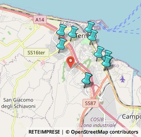 Mappa Via dei Ciclamini, 86042 Campomarino CB, Italia (1.68909)