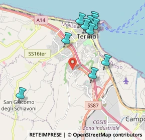 Mappa Via dei Ciclamini, 86042 Campomarino CB, Italia (2.20636)