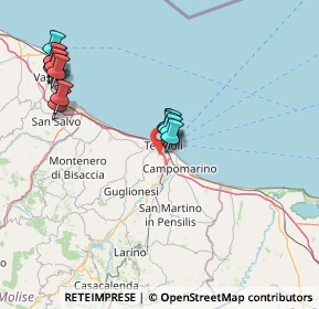 Mappa Via dei Ciclamini, 86042 Campomarino CB, Italia (17.58)