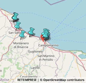 Mappa Via dei Ciclamini, 86042 Campomarino CB, Italia (12.91929)