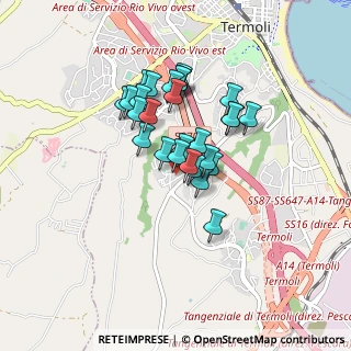 Mappa Via dei Ciclamini, 86042 Campomarino CB, Italia (0.68259)
