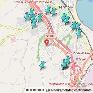 Mappa Via dei Ciclamini, 86042 Campomarino CB, Italia (1.405)