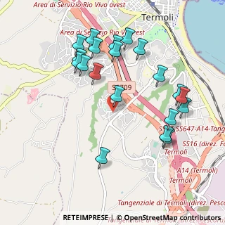 Mappa Via dei Ciclamini, 86042 Campomarino CB, Italia (1.1115)