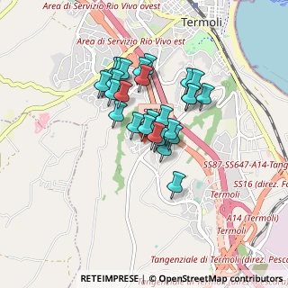 Mappa Via dei Ciclamini, 86042 Campomarino CB, Italia (0.67778)